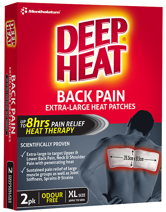 Mentholatum Deep Heat Back Patches 2