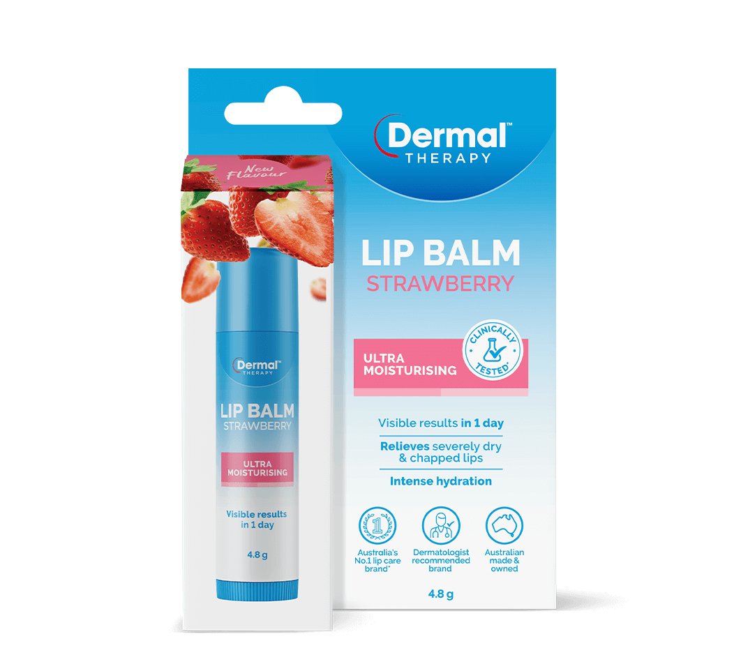 DERMAL THERAPY Lip Balm Strawberry Stick 4.8g