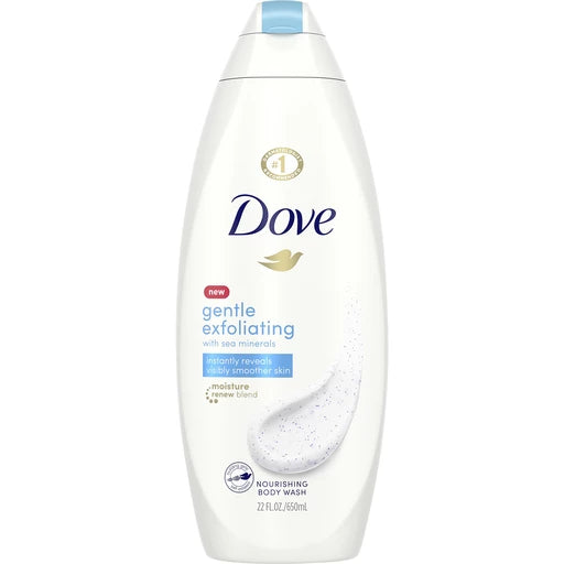 Dove Shower Gel Gently Scrub 225ml