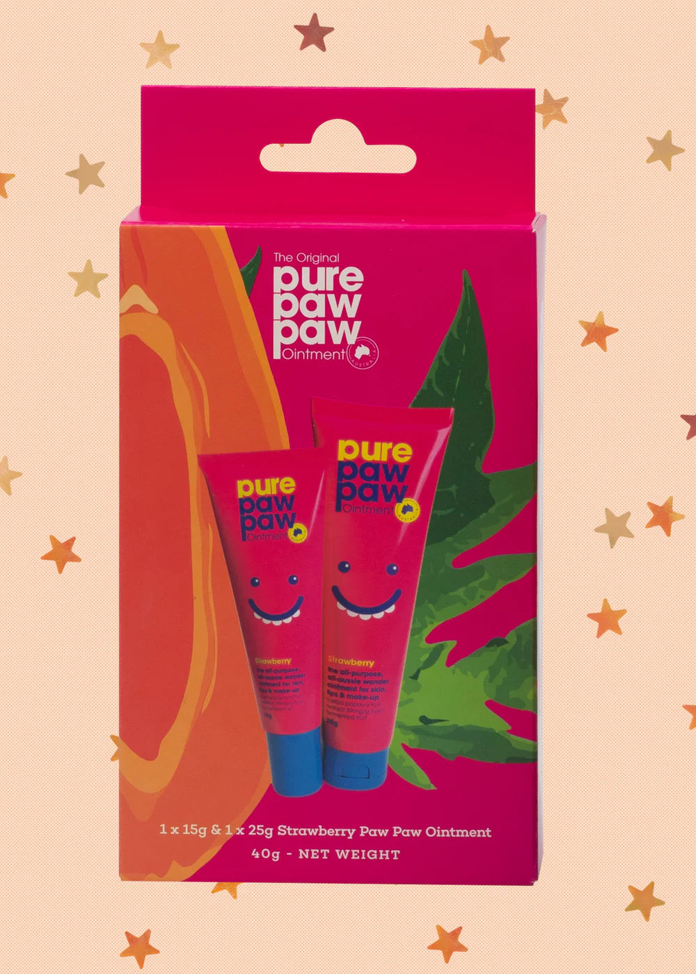 Pure Paw Paw Ointment DUO Strawberry 2pk