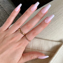 Pressing Nails Ombre Coffin