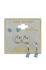 EarSense Silver Opaline Trio