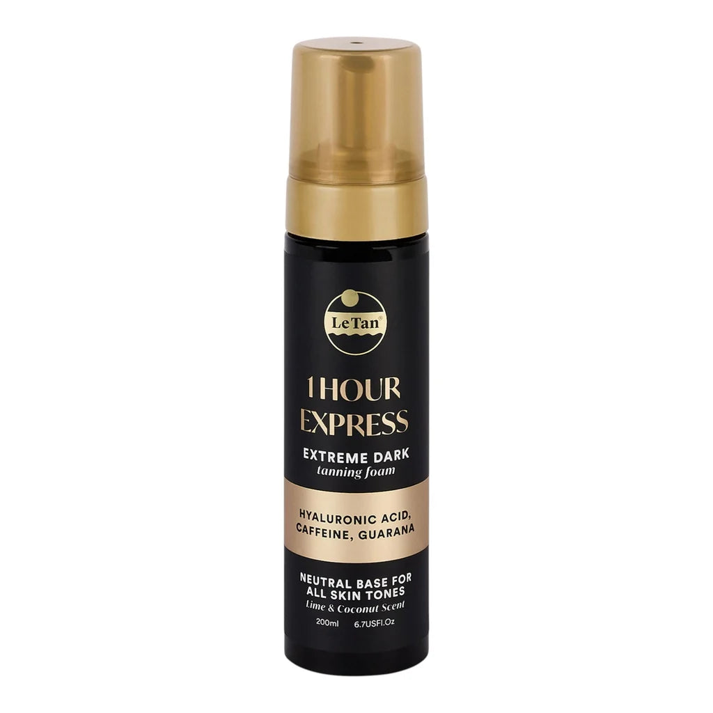 LE TAN 1H Express Extra Dark Foam 200ml