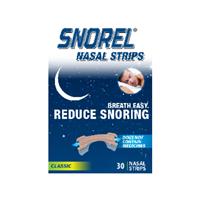 SNOREL Snoring Relief Strips 30s