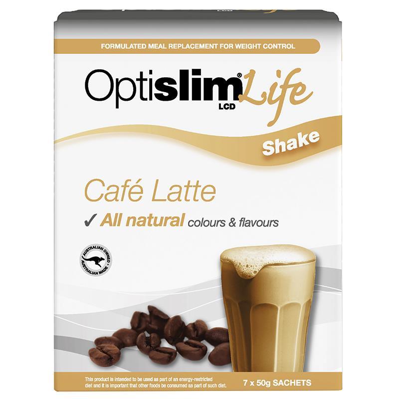 Optislim Life Shake Cafe Latte 7s