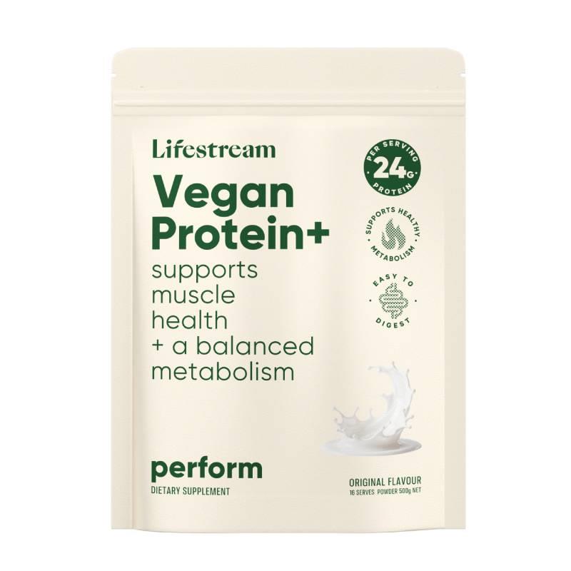 Lifestream Vegan Protein+ Powder Original Flavour 500g