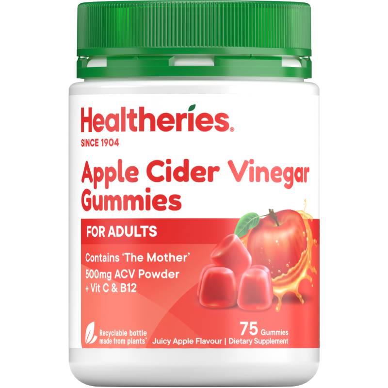Healtheries Apple Cider Vinegar Gummies 75s