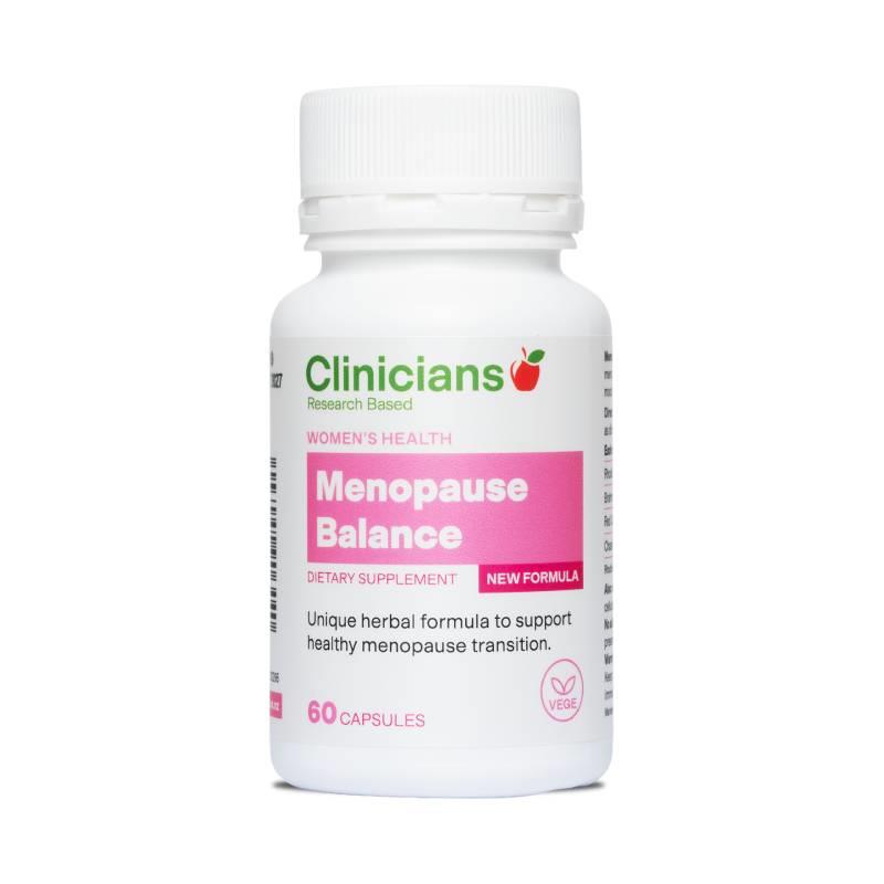 CLINICIANS Menopause Balance Vcaps 60s