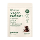 Lifestream Vegan Protein+ Powder Chocolate Flavour 500g