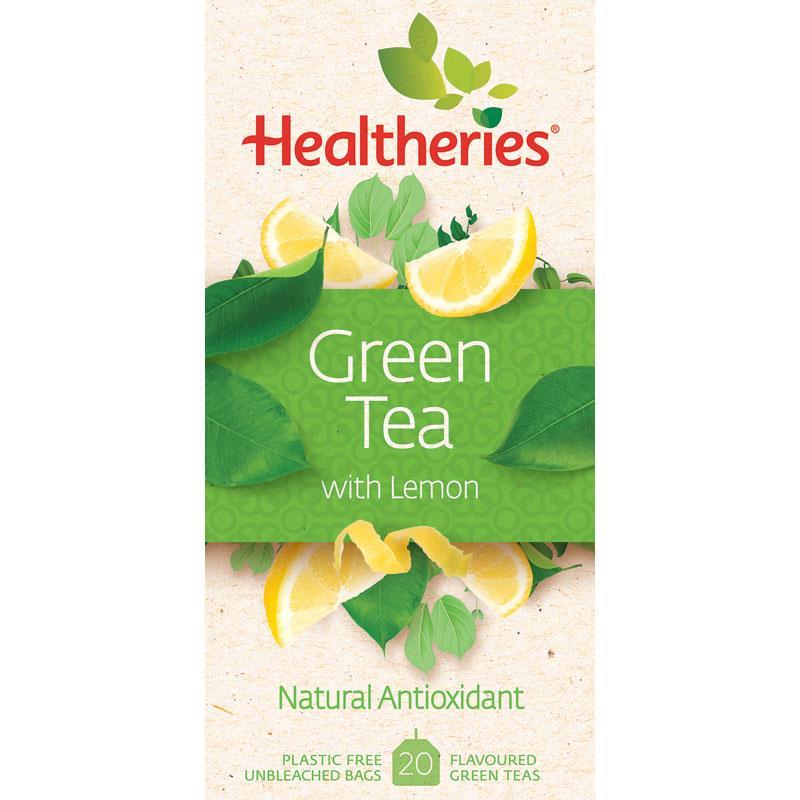Healtheries Green Tea with Lemon 20s