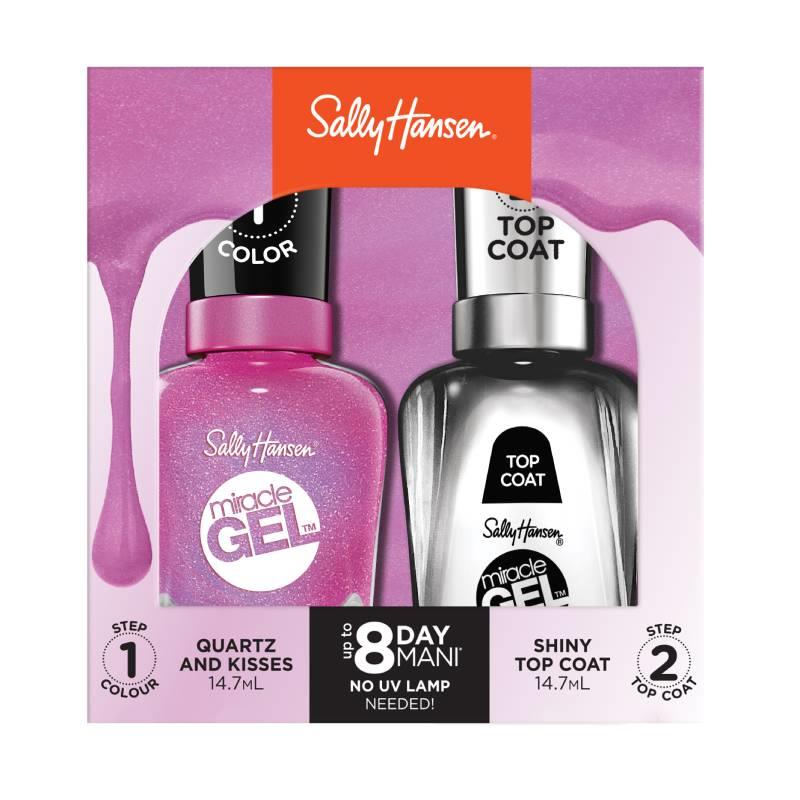 Sally Hansen Duo Gift Set Quartz & Kisses