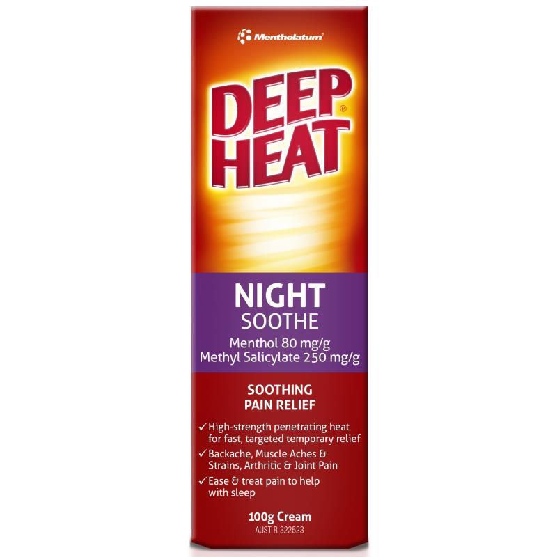 Deep Heat Night Soothe Cream 100g