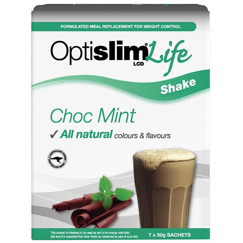 Optislim Life Shake Choc Mint 7s