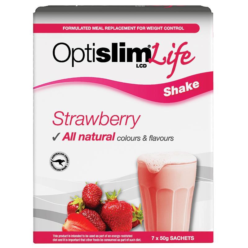 Optislim Life Shake Strawberry 7s