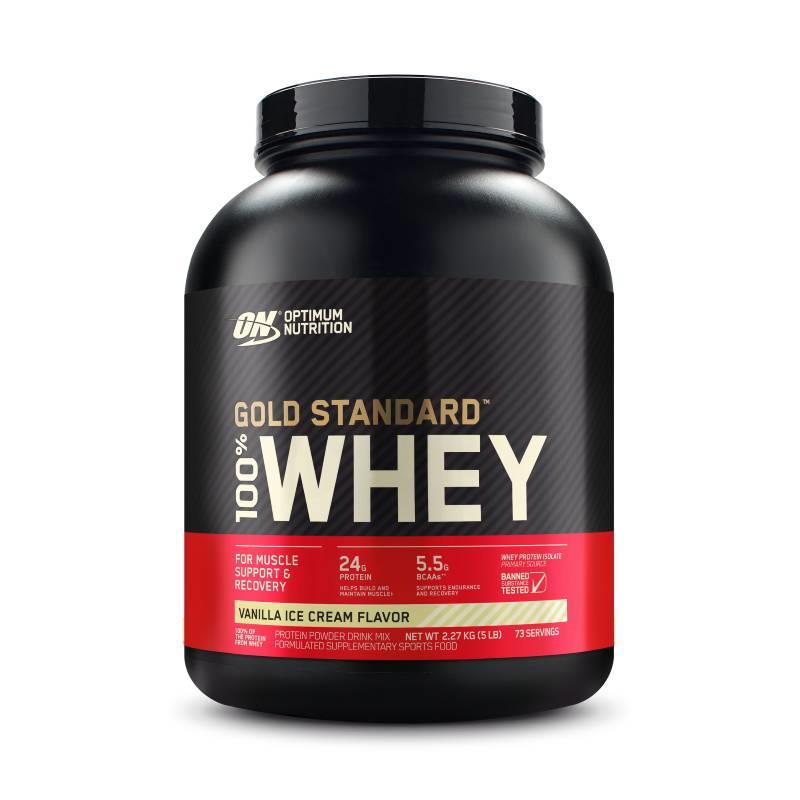 Optimum Nutrition Gold Standard Whey Vanilla Ice Cream 2.27kg