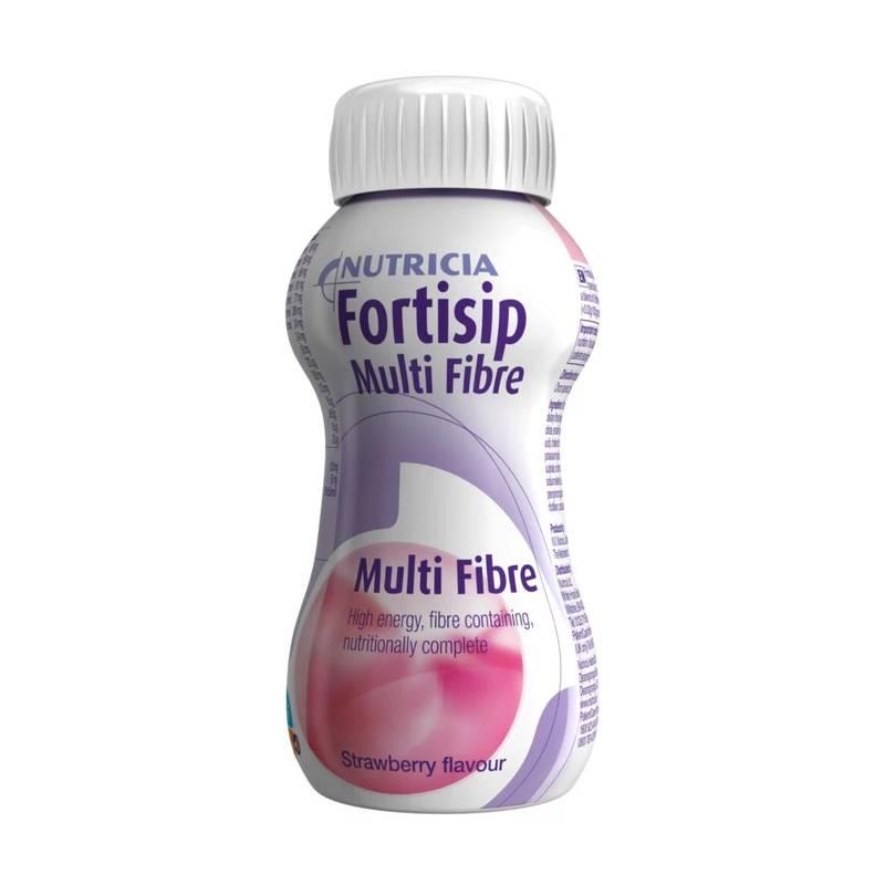 Fortisip Multi Fibre Strawberry Bottle 200ml