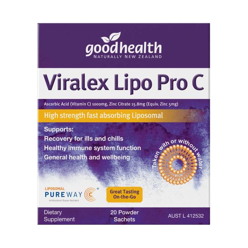 Good Health Viralex Lipo Pro C 3g 20Sachets