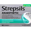 STREPSILS Lozenge Anaesthetic Menthol 48s