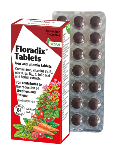 Floradix Iron Tablets 84s