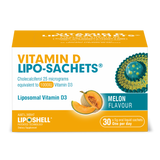 Vitamin D Lipo-Sachets® Melon Flavour 30 Sachets x 5g