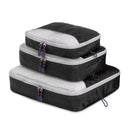 Globite 3 Piece Packing Cubes - Black