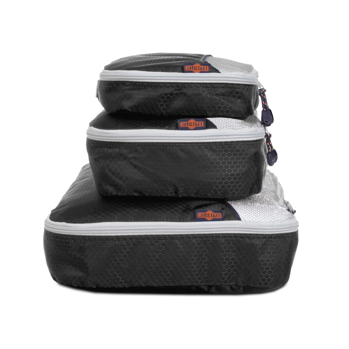 Globite 3 Piece Packing Cubes - Black