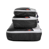 Globite 3 Piece Packing Cubes - Black