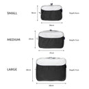 Globite 3 Piece Packing Cubes - Black