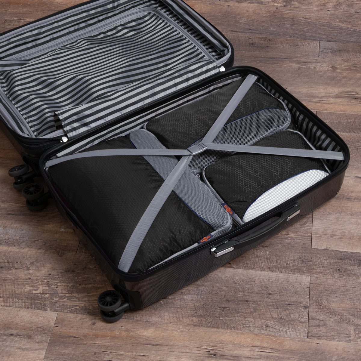 Globite 3 Piece Packing Cubes - Black