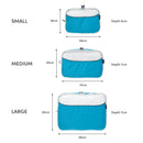 Globite 3 Piece Packing Cubes - Blue