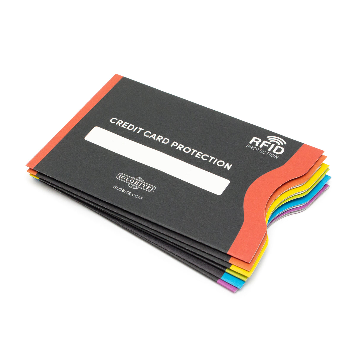 Globite RFID Blocking Credit Card Protector 6pk