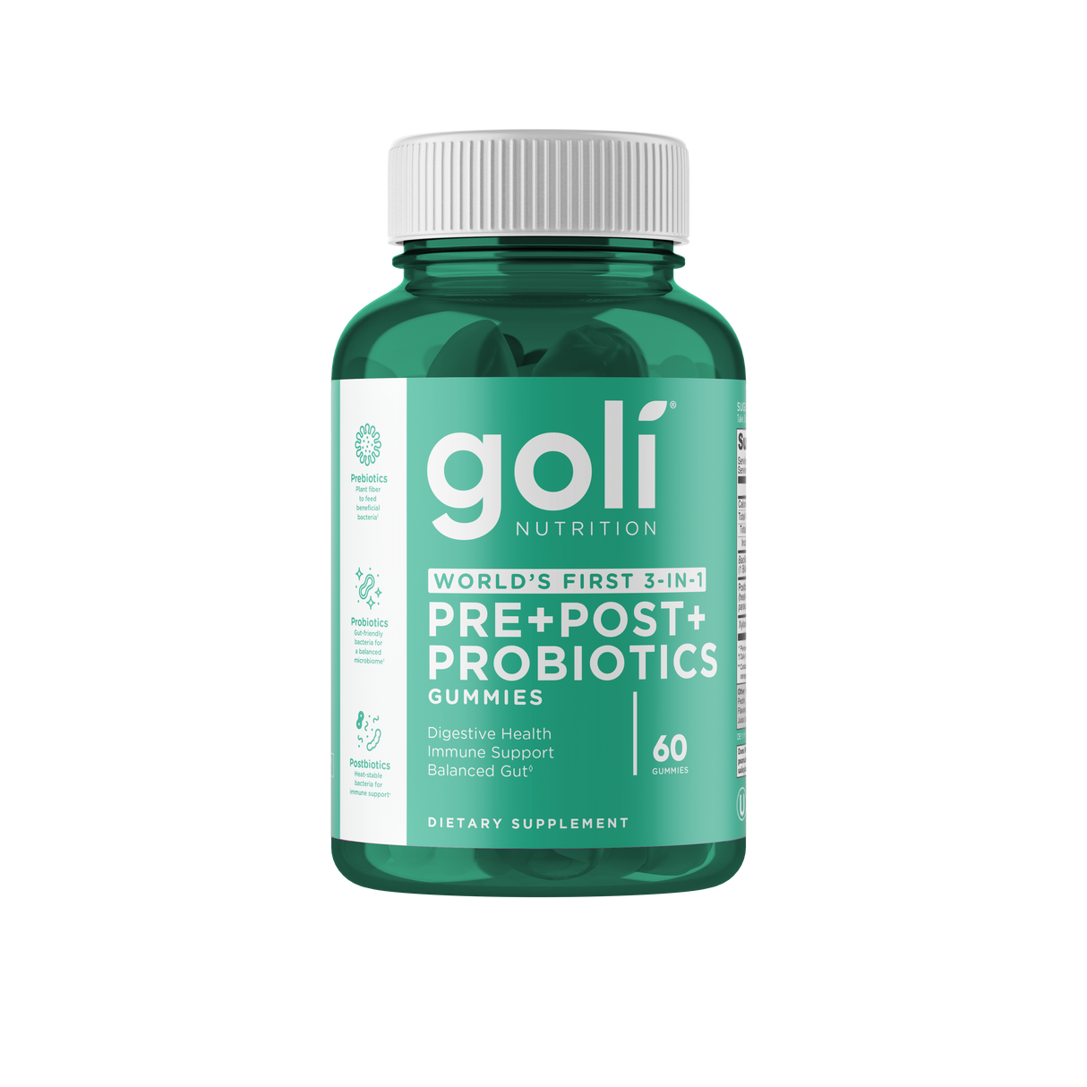 Goli Pre+Post +Probiotic Gummy 60pcs