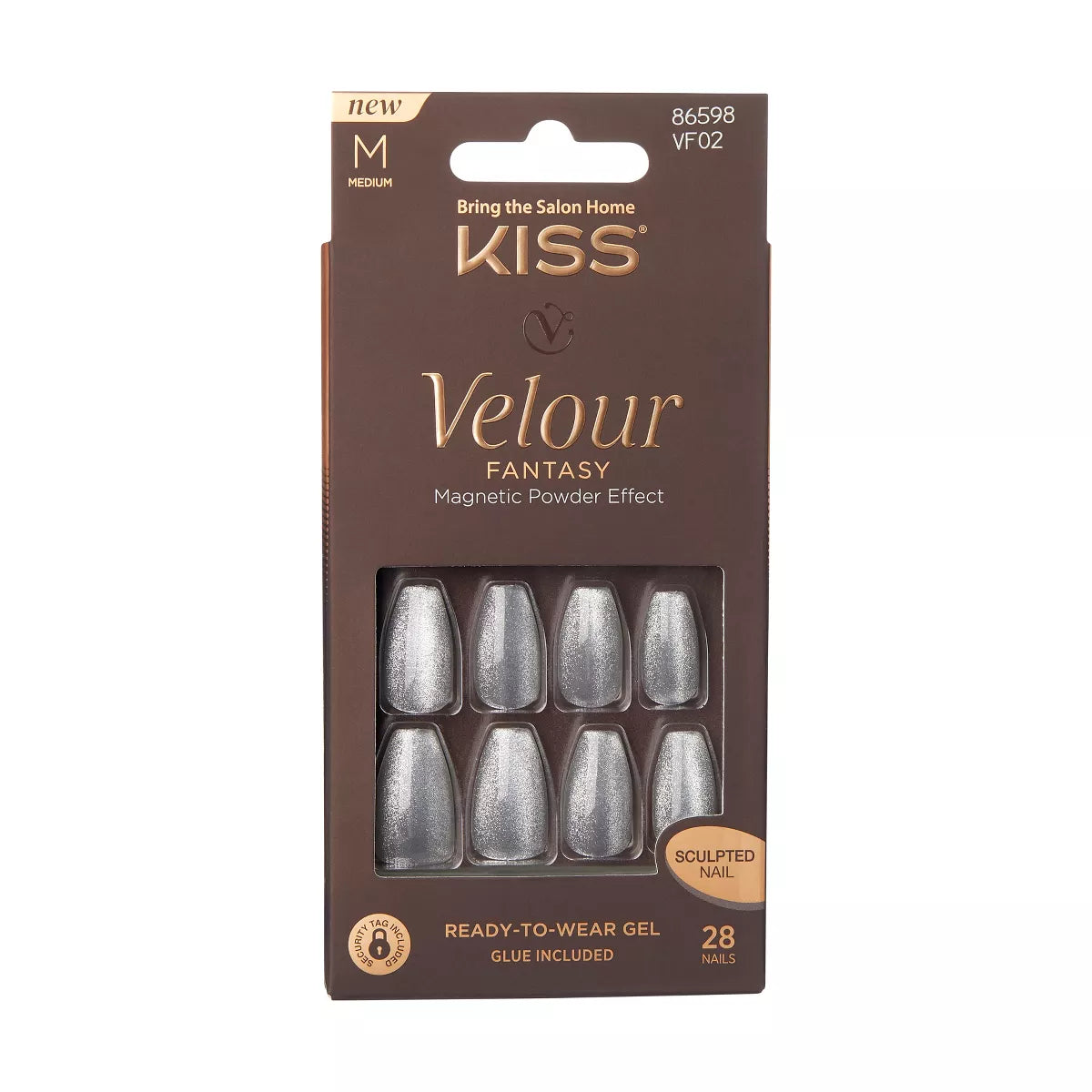 KISS Velour Fantasy Nails Celebrity 28s