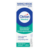 Otrivin Adult Menthol Nasal Spray 10 mL