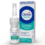 Otrivin Adult Menthol Nasal Spray 10 mL