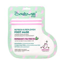 The Crème Shop Foot Mask Refresh Peppermint + Tea 1pr