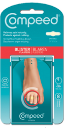 Compeed Blister Plasters for Toes 8 Pack