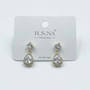 HB&Co Drop with Diamonds Gold Earring