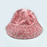 Ditsy Floral Bucket Hat Pink Small