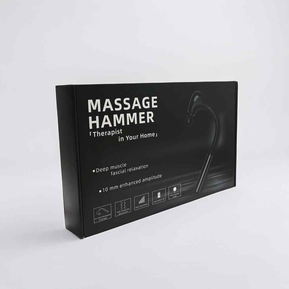 Massage Curved Hammer Black