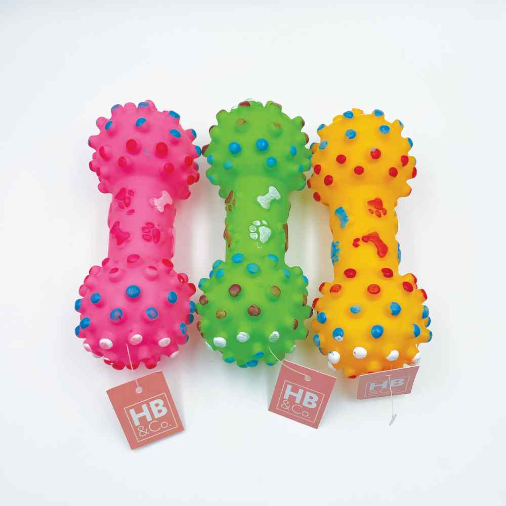 HB&Co Pet Toy Chew Dumbbell 1ea