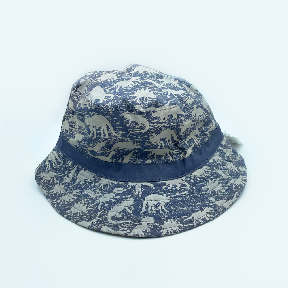 Dino Scratch Bucket Hat Charcoal Medium