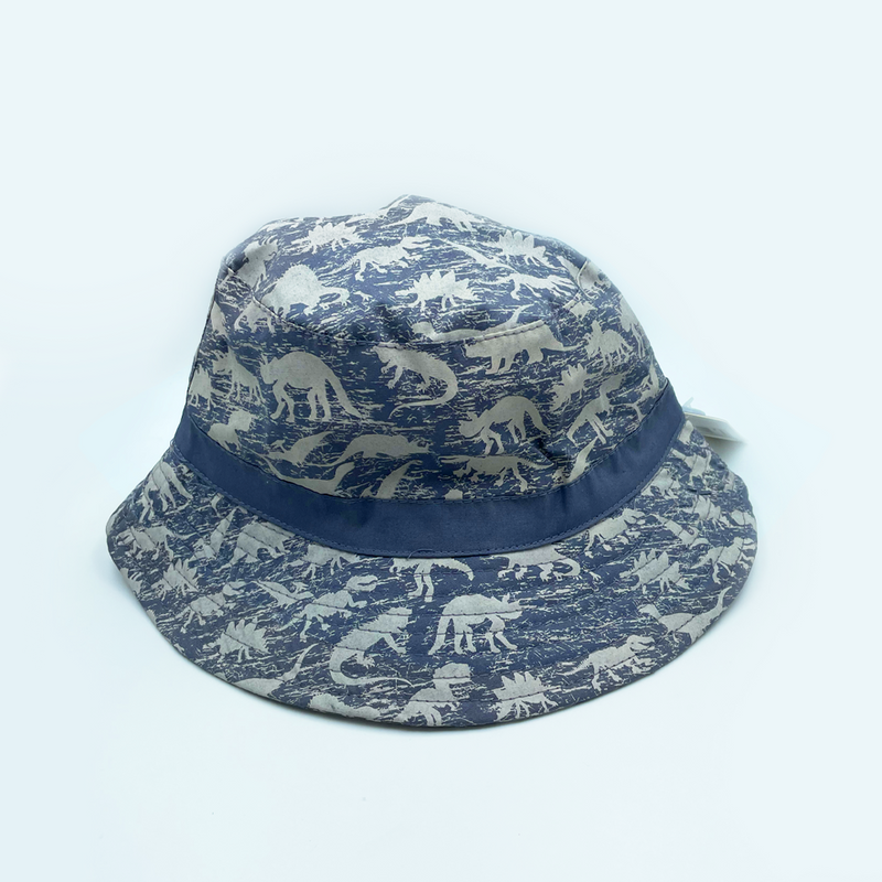 Dino Scratch Bucket Hat Charcoal Small