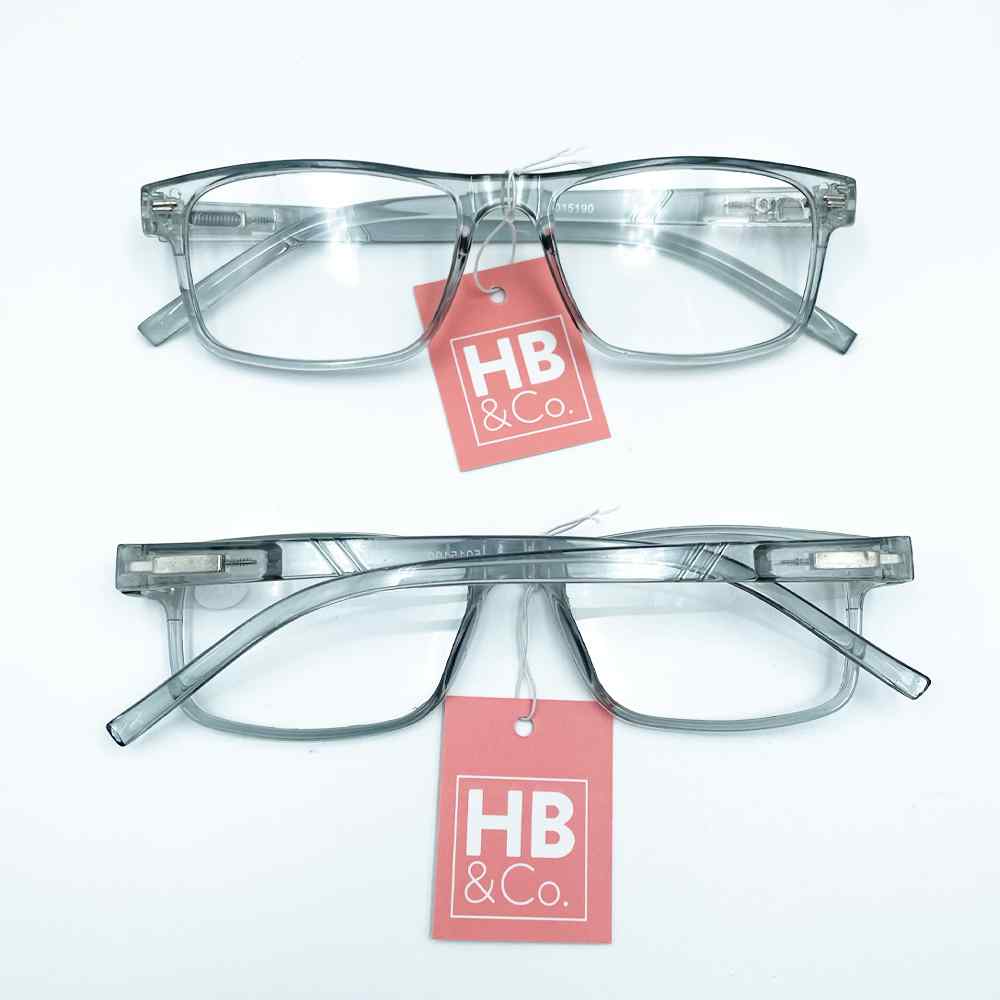 HB&Co Classic Reading Glass +4 Clear