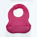 BC Everyday Baby Silicone Bib Red