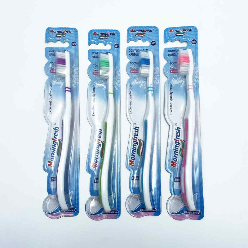 BCED Morning Fresh Medium Toothbrush 1 each