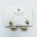 HB&Co Drop Stud Silver Earring