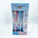 BCED Morning Fresh Adult Toothbrush Medium 1 each