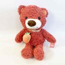 Cuddly Soft Toy Bear Rust 30cm