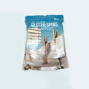 BC Everyday Wooden Pegs 50 Pack